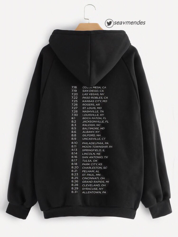 8 letters summer tour hoodie