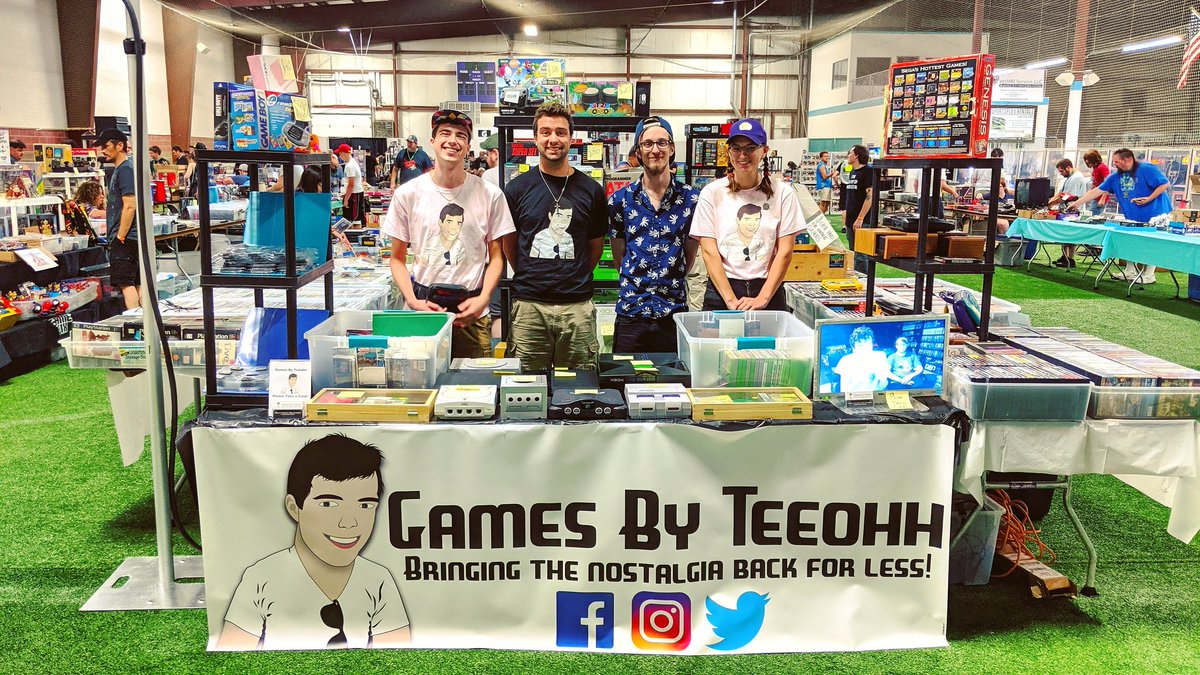 GamesByTeeohh's tweet photo. We are a go at CCAG 2019! #GamesByTeeohh #CCAGShow #CCAG2019 #VideoGames #VideoGameConvention https://t.co/s4mo0w2EU2