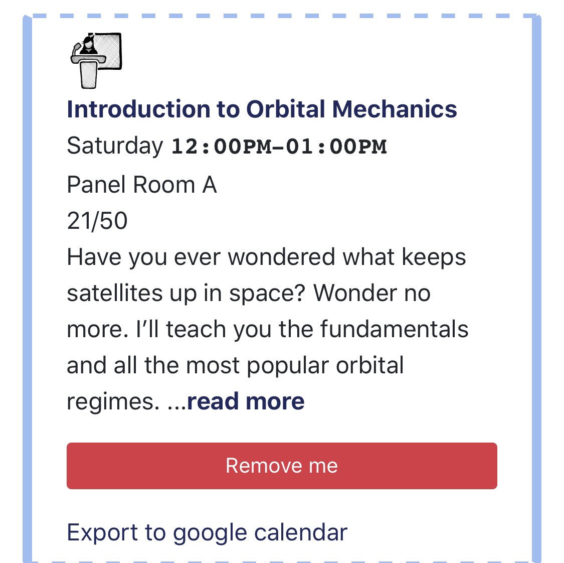 TimLanning's tweet photo. I love that #GeeklyCon2019 has panels like this. Love to learn kool and rad stuff!! https://t.co/bNobBgHjYT