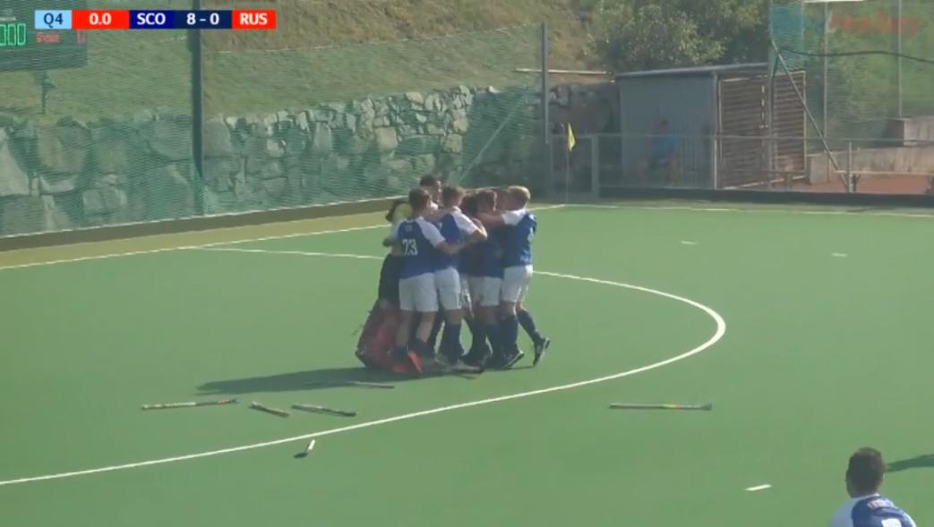 GOAL right for Andy McConnell on the buzzer. 💪

FT: Scotland 9-0 Russia

WHAT A PERFORMANCE 🙌👏😃

Gold medal for Scotland U21 men. 🏴󠁧󠁢󠁳󠁣󠁴󠁿