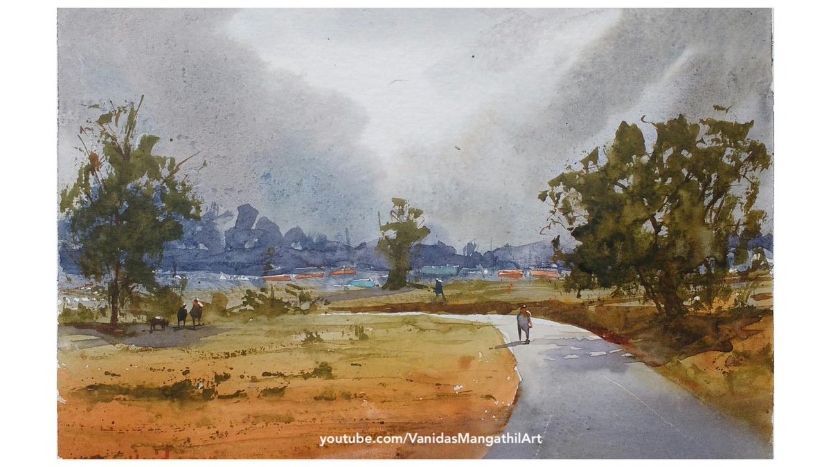 WatercolorIsFun's tweet photo. A watercolor tutorial work from reference photograph..
Fully narrated tutorial of this making, including the sketching part, is available at https://t.co/1skYXQJUcK
#Vanidas, #Mangathil, #WatercolorArt, #WatercolorLesson, #WatercolorTutorial, #HowToWatercolor #WatercolorIsFun https://t.co/BHpI9dNPZL