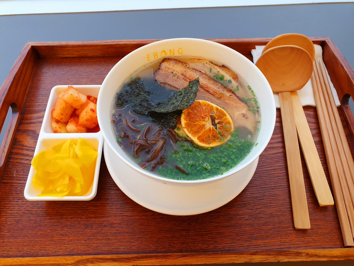 2FISH_'s tweet photo. Went to #Ebong #Jeju to try their ramen too ㅋㅋㅋ https://t.co/clgF74v6uR