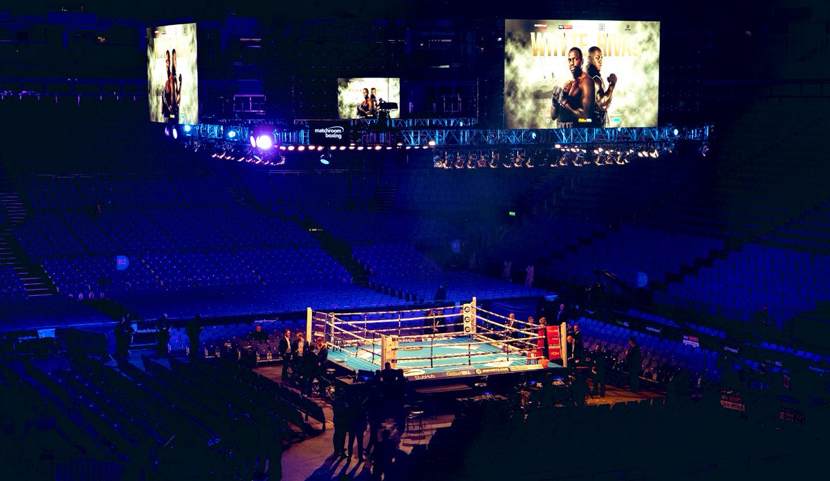 MatchroomBoxing's tweet photo. ๐ช Doors now open @TheO2! ๐
Huge night of action ahead ๐ฅ
#WhyteRivas #AllenPrice #ChisoraSzpilka #RiakporheBillamSmith #OkolieGudino #DuffieldAzeez https://t.co/9oV5UGzy8v