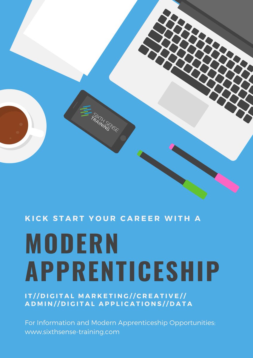 Are you a recent school leaver and trying to find your next path? Apply for one of our modern apprenticeship vacancies online! ow.ly/7xpN50uZmlk #marketing #digital marketing #business #admin #apprenticeship #ict #skills #learning #career #glasgow #scotland