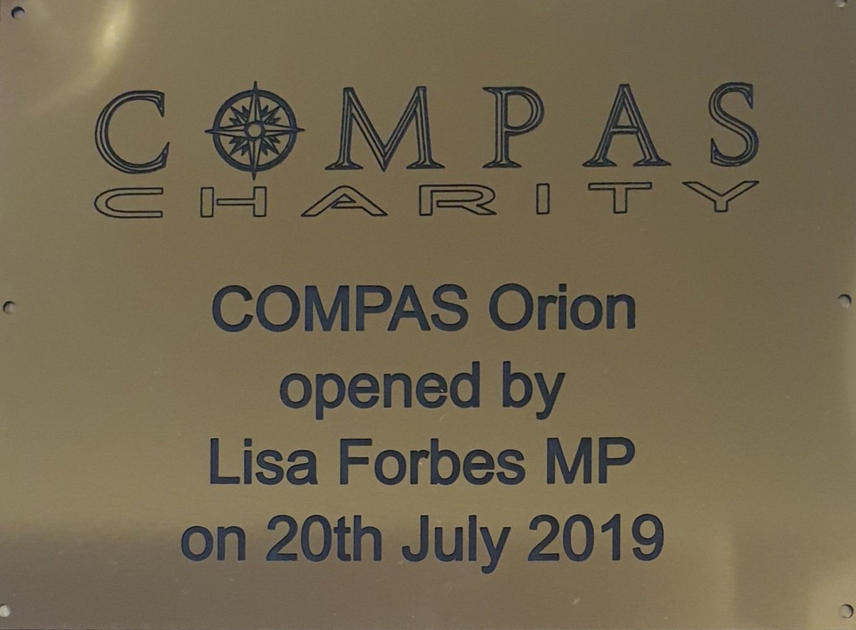 LisaForbes_'s tweet photo. Honoured to officially open Compas Charity's new centre today. This fantastic initiative has done wonderful work to bring communities in Peterborough together. Thanks to @PetrRomocop for inviting me - I look forward to working with you in the future! https://t.co/au1GLZrIdy