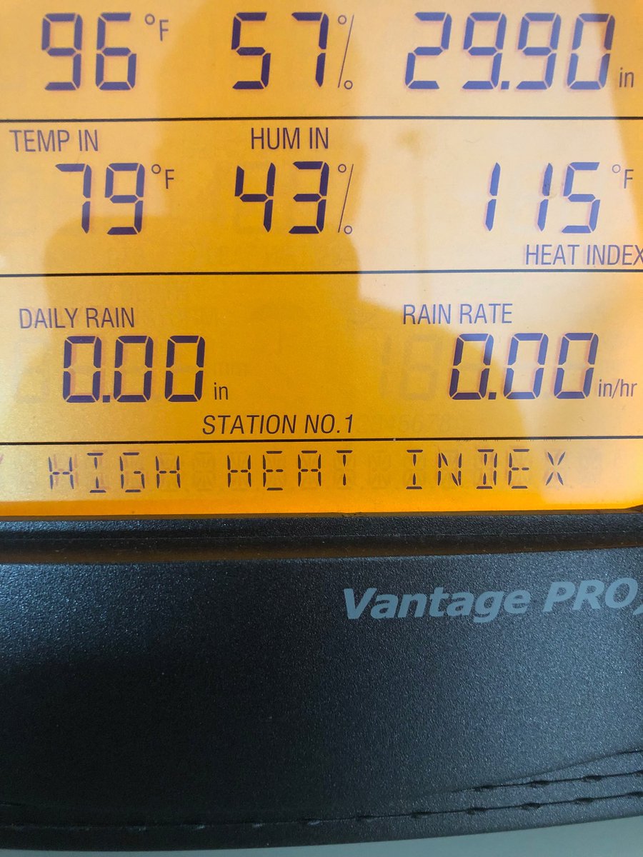 11:45 am in Chesapeake Beach, MD....how high will it go??