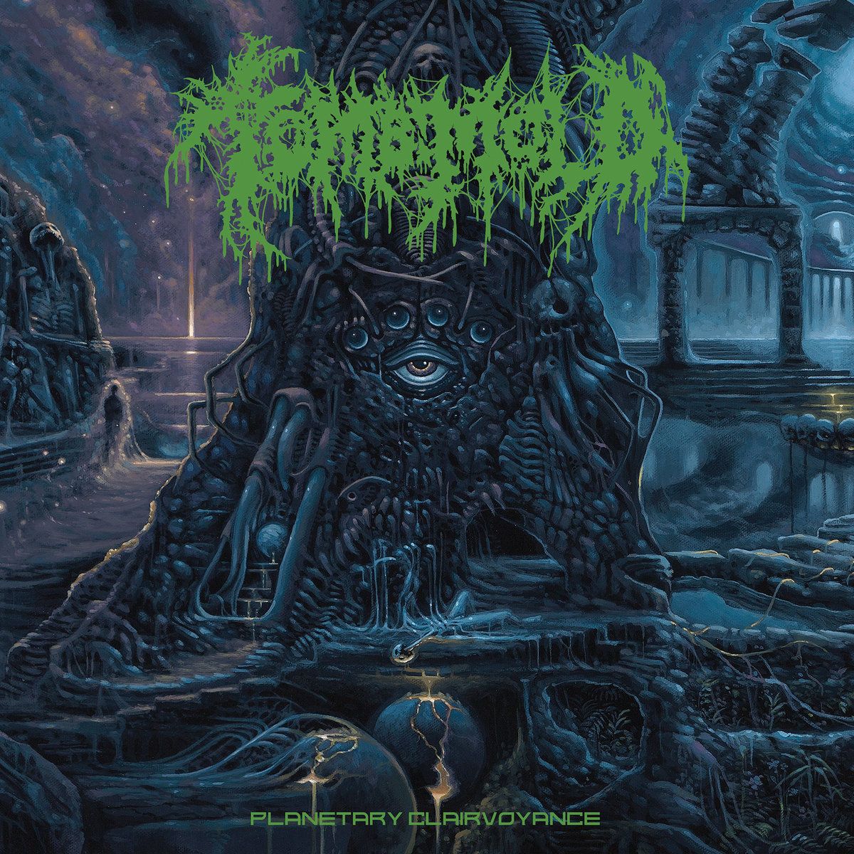 newmetalalbums1's tweet photo. Death Metal giants TOMB MOLD released their latest album "Planetary Clairvoyance" via 20 Buck Spin. Win the Tomb Mold's vinyl by entering the NMA Tome Mold Giveaway by visiting the link in profile. #tombmold #planetaryclairvoyance #deathmetal #brutaldeathmetal @20buckspinlabel https://t.co/F7umR27iMA