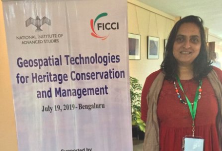 ficci_india's tweet image. Technology alone is not enough, we need technically trained people who should also have appreciation of conservation &amp;amp; heritage: Padma Shri awardee Prof Sharada Srinivasan at the conference on #GeospatialTechnologies for Heritage Conservation &amp;amp; Management by @ficci_india.