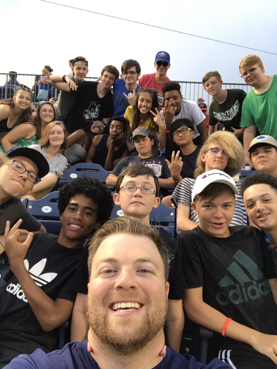 PRHSBand's tweet image. Another great end to week one of Marching Camp w/ these crazy kids @GoStripers game. They’ve been pushing hard in the heat and getting ready for the season. We’re going to march a lot more kids this year. Can’t wait to show you their work! #Echo2019 @PRidge_AD @PeachtreeRidge
