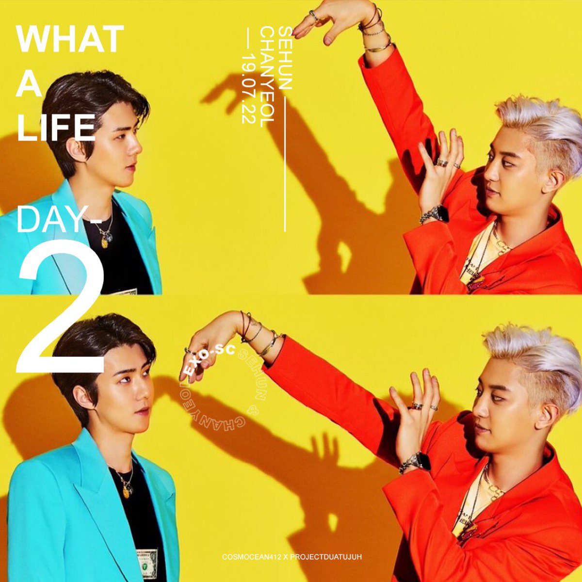 cosmocean412's tweet photo. Coming Soon
D-2 Album Release
What A Life; EXO-SC
BGM: 부르면 돼 (Closer to you) https://t.co/8lOZqWJfDb