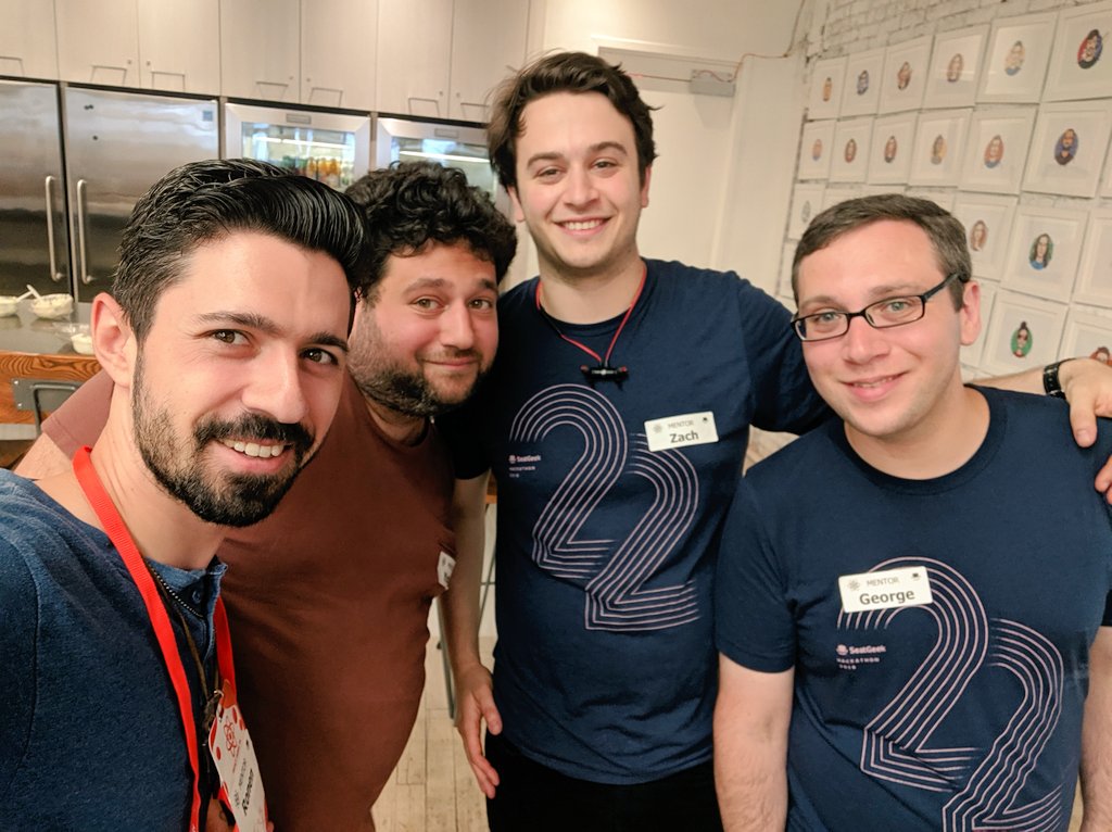 ronenmars's tweet image. Here we go!

#reactweek
#reactweeknyc
#hackathon #devtools #react 
#mentoring
#500tech #seatgeek