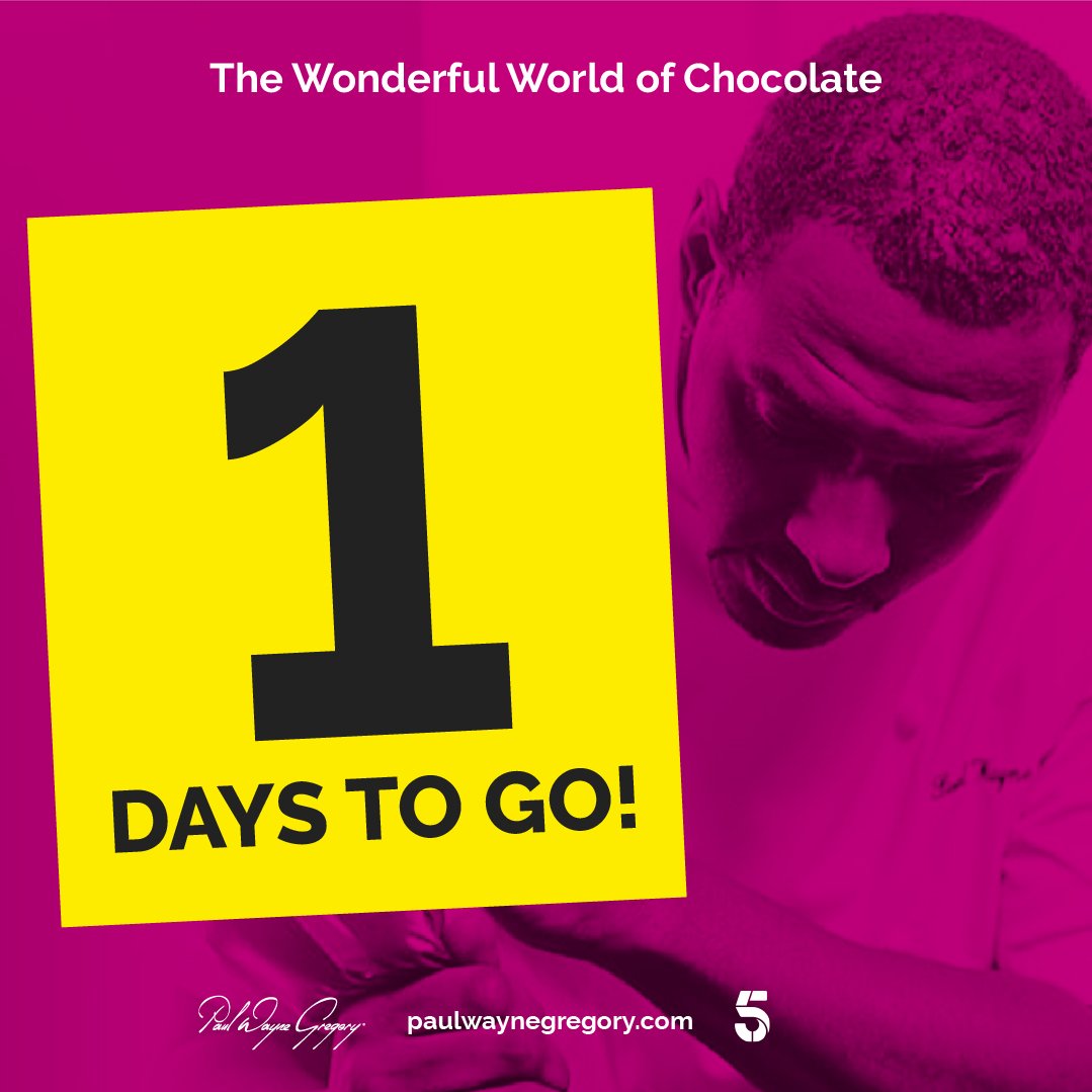 Just one day left to my latest and most challenging display to date.
#chocolates #PWGchocolates #channel5