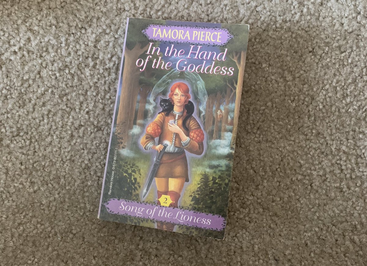 di_reads's tweet photo. I’m at 3:56 of @24in48readathon and book two is complete ✔️ Moving right into The Woman Who Rides Like a Man, which may be my favorite of the Alanna quartet #24in48 https://t.co/TTCuvktfsv