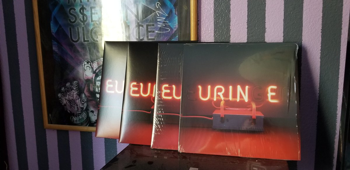 MeikaGrimm's tweet photo. @jimmyurine said to buy all the things.. so I bought all the things.. How many UPCs do I have to save up to get the grand prize? Or is it like Voltron and I have to combine them all to make one big super album? 
#EURINGEREMIX #Euringer #MindlessSelfIndulgence #NoticeMeSenpai https://t.co/Ip0ApPeBvF