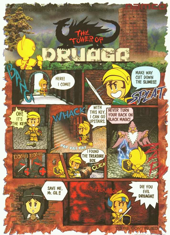 playasia's tweet image. Real knighthood since 1984, happy birthday Mr. GIL!
&amp;gt; ow.ly/2ekP30paGCi 
#TheTowerOfDruaga #35Anniversary
