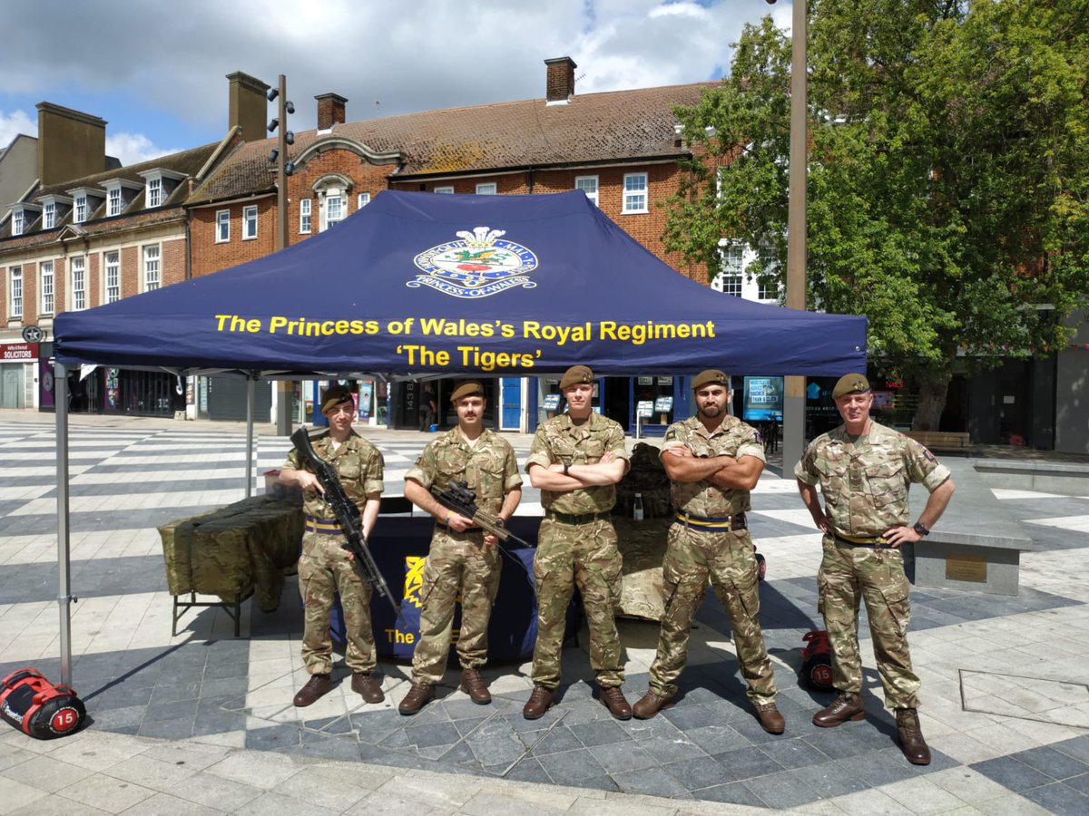 The Mighty B Coy spreads the word in Watford