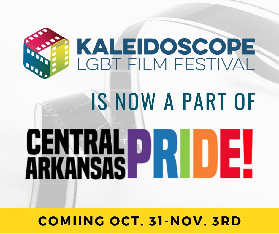 We are thrilled to finally announce that <a href="/KaleidoscopeFF/">Kaleidoscope</a> is now a part of Central Arkansas Pride. This move allows for both Kaleidoscope and Pride to pull their resources to deliver even better festivals and content!