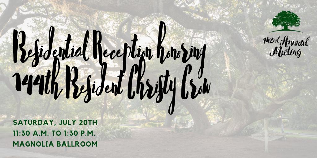 AlabamaStateBar's tweet photo. Let's be better together and celebrate with the 144th President of the Alabama State Bar Christy Crow from 11:30 a.m. to 1:30 p.m. at her Presidential Reception. #GrandASB2019 https://t.co/k1gJ7HFiOw