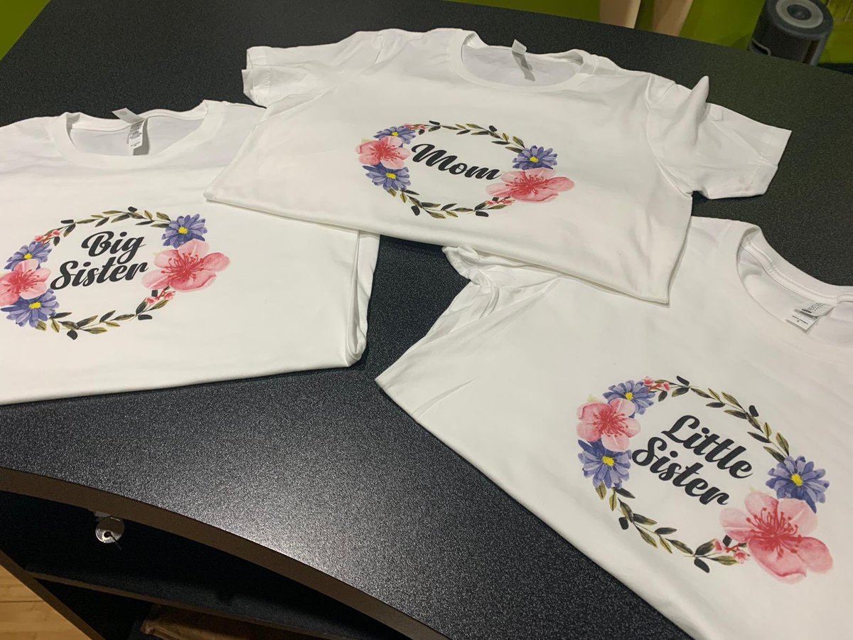 BigFrogMiami's tweet photo. It’s always a good idea get customized T-Shirts! Come visit us to get yours! 😜 We are open till 3 pm today! 
 #bigfrogmiami #miami #tshirt #customtshirts #design #idea #designers #pictureoftheday #picoftheday #outfit https://t.co/1IYCbJFYLD