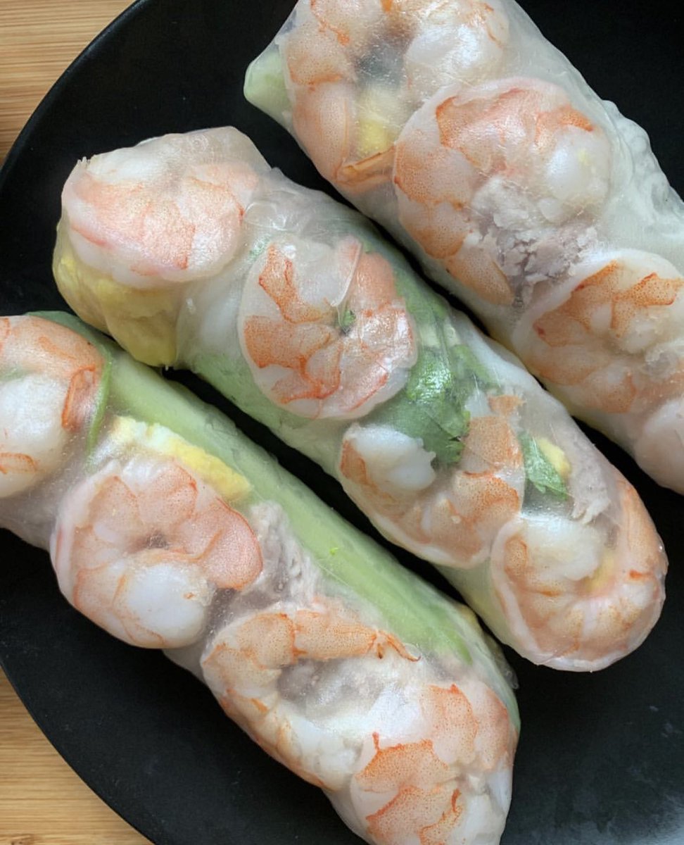 Spring rolls for a good snack 😊