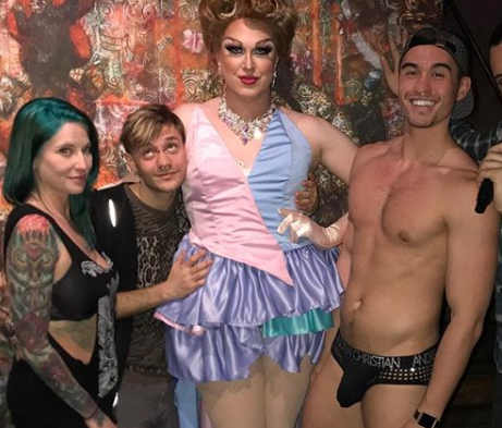 ArthurCSchaper's tweet photo. @CAMassResistanc protests #ESMoA @pickledragqueen at #DragQueenStoryHour

@ElSegundo311, reject this perversion!

This is no role model: https://t.co/UButKQ8Dgl

This is not #Diversity, but #Perversity!

@ShannonTracy123 
@SafeLibraries @DailyBreezeNews 
@latimes
@ElSegundoBeach https://t.co/PdsyEFU4yu