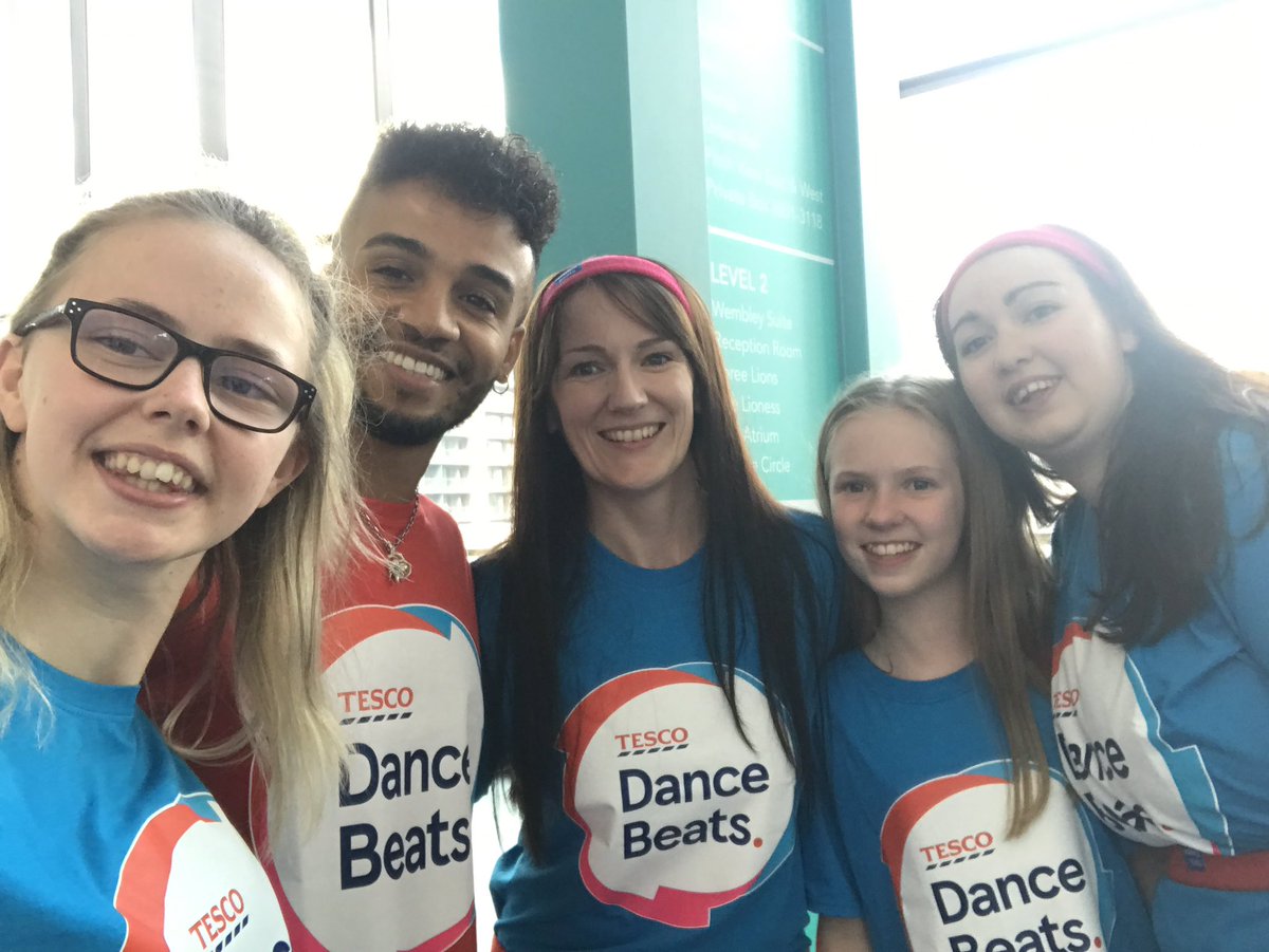 Katmandude22's tweet photo. Fab day at Wembley breaking the Guinness world record and raising money for charity at the same tine with #Tescodancebeats https://t.co/HBDJ7p7Ugr