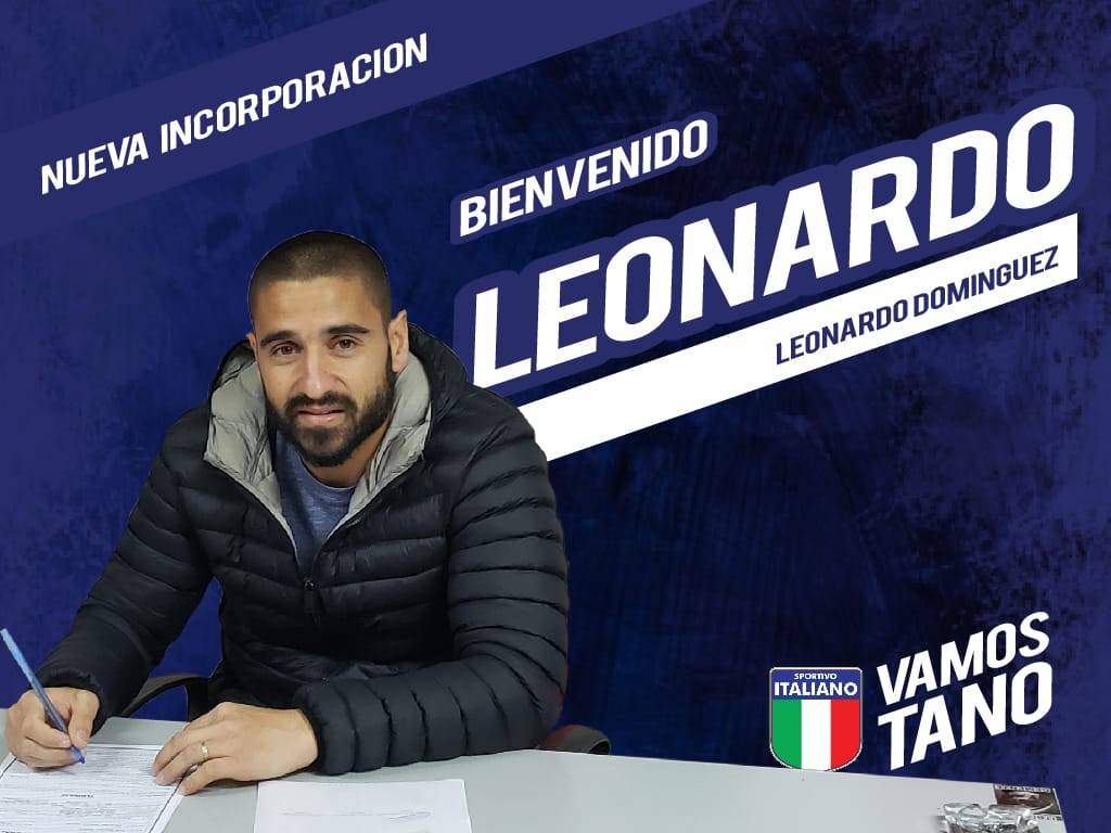 SpItaliano's tweet photo. #Fútbol | UN MARISCAL MÁS 

Para seguir potenciando el fondo, Leonardo Domínguez es refuerzo del Tano. El defensor central de 32 años, al igual que Coassini y Blanco, proviene de Laferrere.

#Refuerzos2019🇮🇹 https://t.co/mwXGcd85Nj