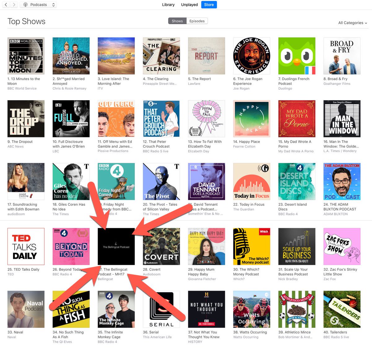 Itunes Podcast Charts