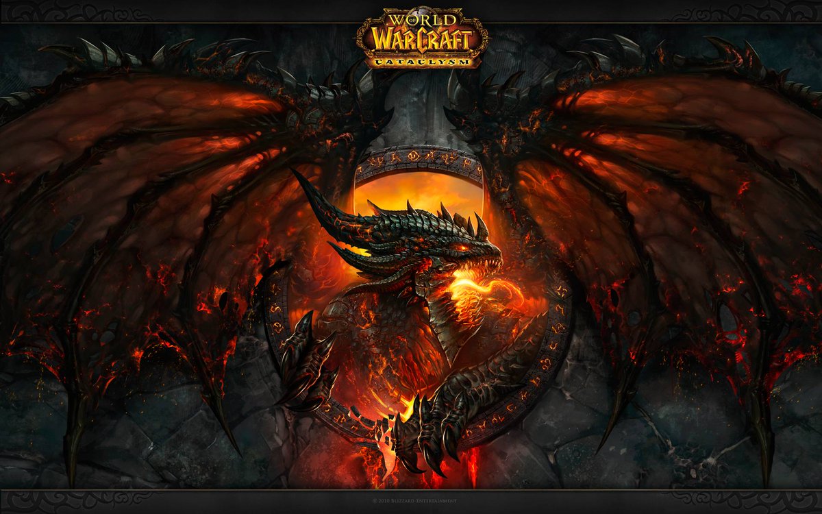 dragons_let's tweet image. #Day25 Deathwing. The Destroyer. Formally Neltharion the Earth-Warder. He comes from the World of Warcraft franchise. He was one of the five Dragon Aspects before rejecting the aspect of earth and embracing the aspect of death. What do you think of this servant of the old gods?