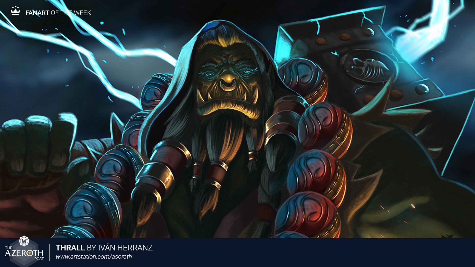 coping Diplomatiske spørgsmål Appel til at være attraktiv azerothpost 💙 - World of Warcraft news on Twitter: "Thrall by  @ivan_herranz_art. Follow this amazingly talented artist to view the full  version, to see more art and to order your own at