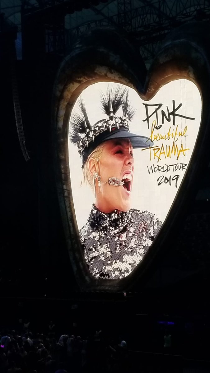 alexccull's tweet photo. Such an amazing show and performance by @Pink tonight! I'm just miffed she's figured out how to say thanks in polish, been here 4 days and still can't!! #pink #BeautifulTraumaWorldTour #Warsaw https://t.co/7GhUgTu60R
