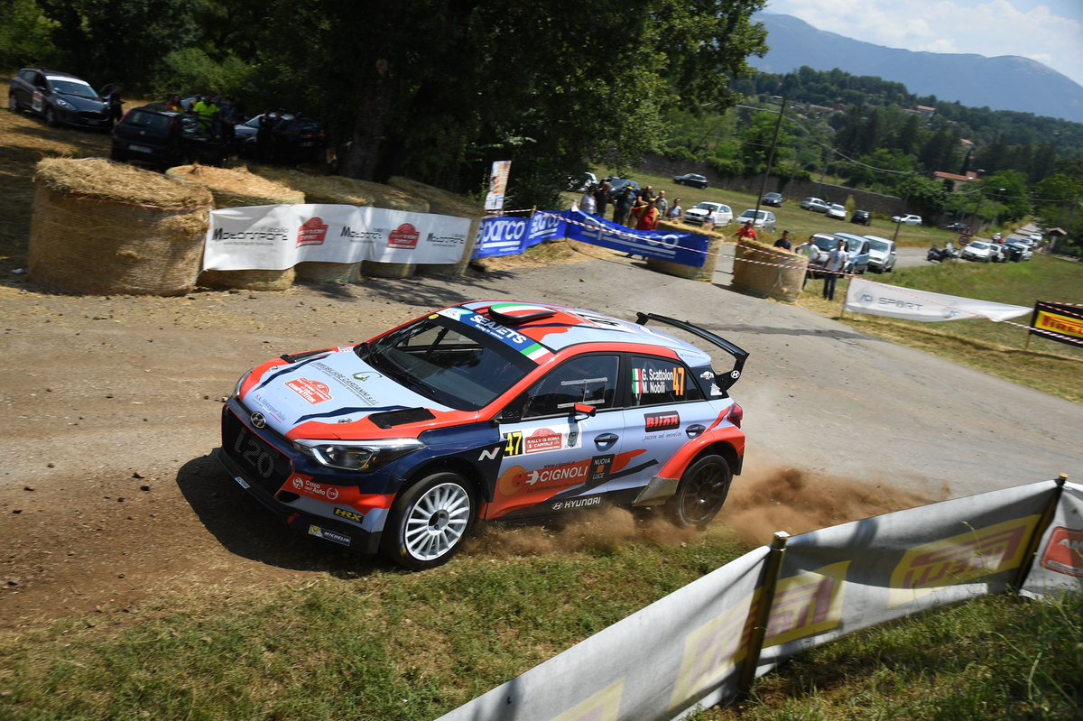Un ottima giornata al <a href="/RallyRoma/">Rally Roma Capitale</a> per i nostri due piloti🆒
Una foratura frena nel finale <a href="/UScandola/">Umberto Scandola</a> che chiude 10 assoluto, mentre @ScattolonG89 , anche per lui una buona prestazione, chiude 13esimo🔝