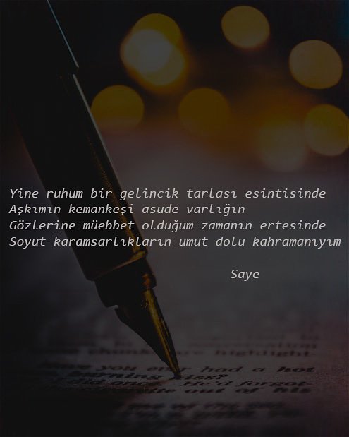 Sairanetb's tweet photo. #BenimSevgim #SanaBirSeyDiycem #cumartesi #bitanesin #Haftasonu #GeceyeNotum #sair #siir #SiirSokakta https://t.co/gDU1IQ6JzX