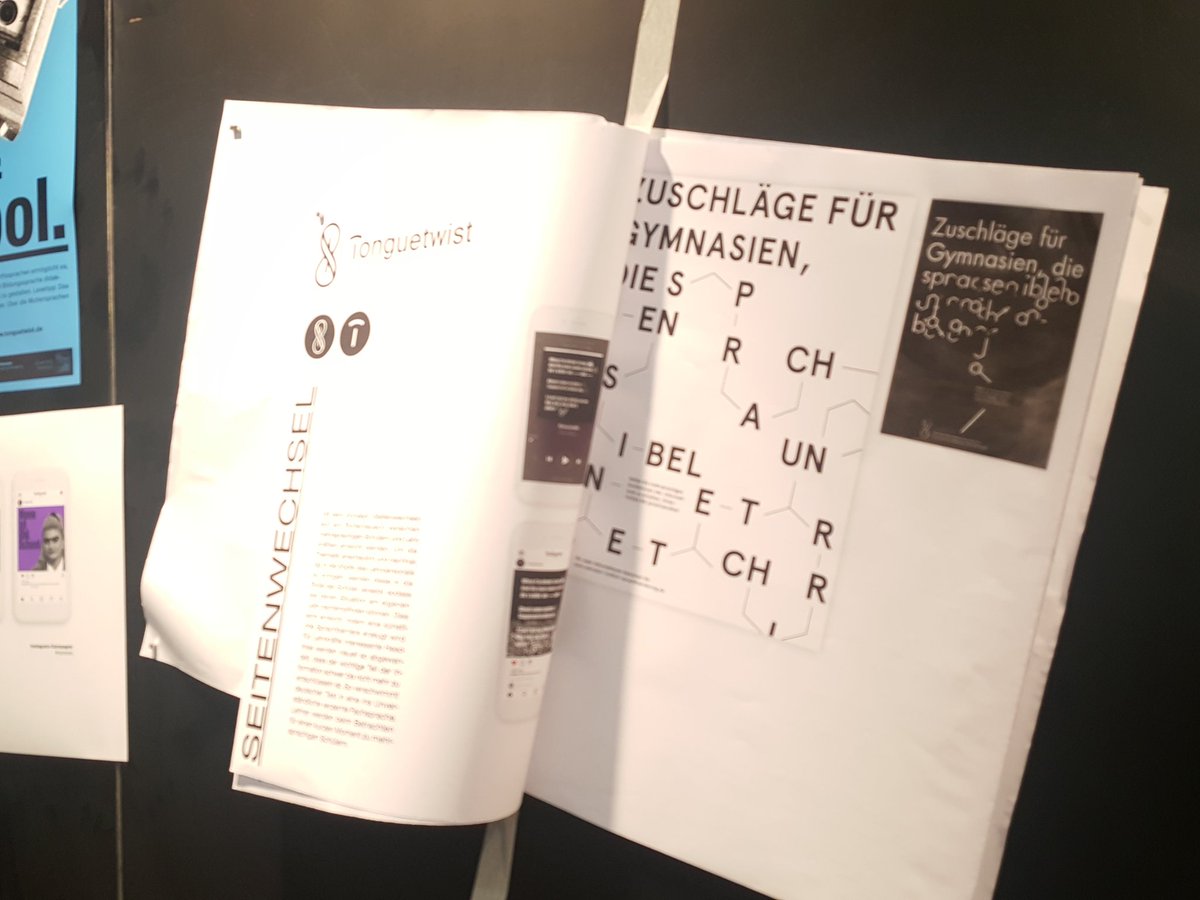 TheoMarinis's tweet photo. Vernissage @HTWG Konstanz Studentenprojekte über Mehrsprachigkeit geleitet bei Karin Kaiser und Svenja Kornher vom Zentrum für Mehrsprachigkeit @BilingMatters https://t.co/Ot6C0Cpe4L