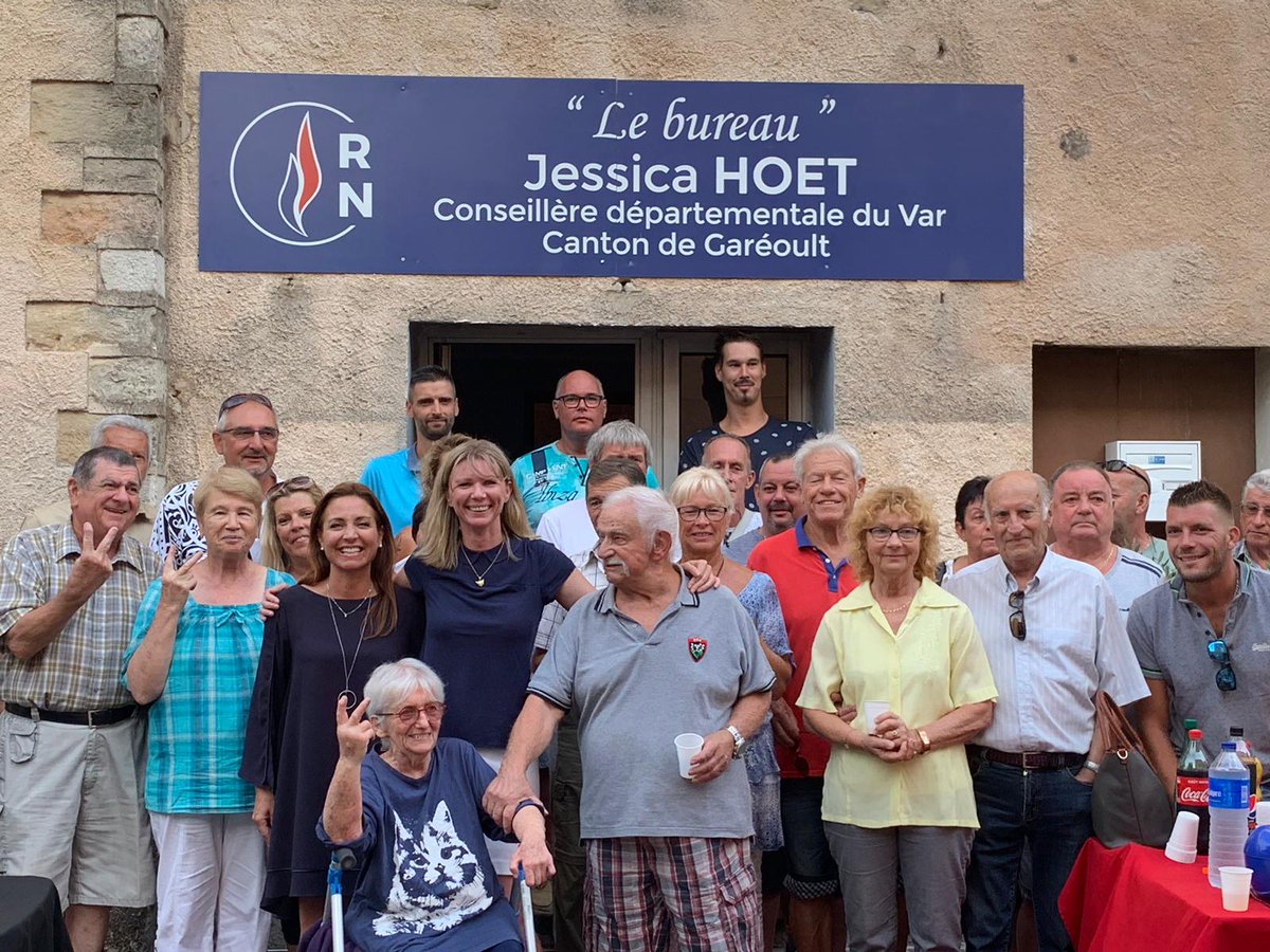 JLechanteux's tweet photo. Je suis venue saluer ce soir @JessicaHoet, Conseillère départementale du #Var, à l'occasion de l'inauguration de sa permanence à Rocbaron.

Les élus du département sont au plus proche du quotidien et des préoccupations des Varois ! https://t.co/YrTJWmsXrY