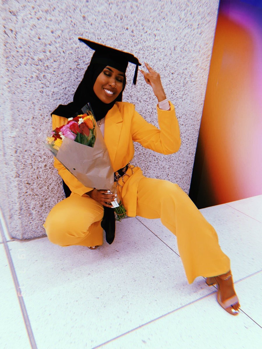 magninicent's tweet image. the gown got tossed as soon as the ceremony was over. #IssaGraduate 🎓