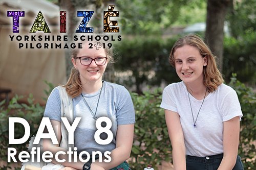 ABYyouthtrust's tweet photo. TAIZE BLOG - DAY 8 - REFLECTIONS: Read and Listen to our Day 8 @taize blog of the 2019 Yorkshire Pilgrimage. Written by Evie &amp; Rosie from @york_college . Click here - https://t.co/3ri4IFvlME https://t.co/R76KVRV4i5