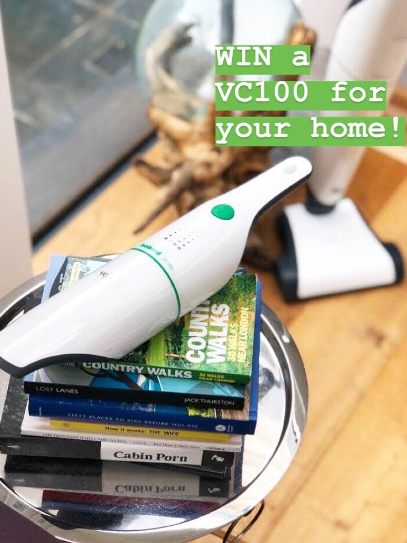 To #WIN a brand new VC100 Hand Held Vacuum, all you have to do is 👉FOLLOW👈 @VorwerkUK, then👉LIKE👈 and 👉RETWEET👈! #Competition active on Twitter, Instagram &amp; Facebook. #Giveaway closes 26/07. UK and IRE entries only. Good luck! 💚 #Giveaway #Prize