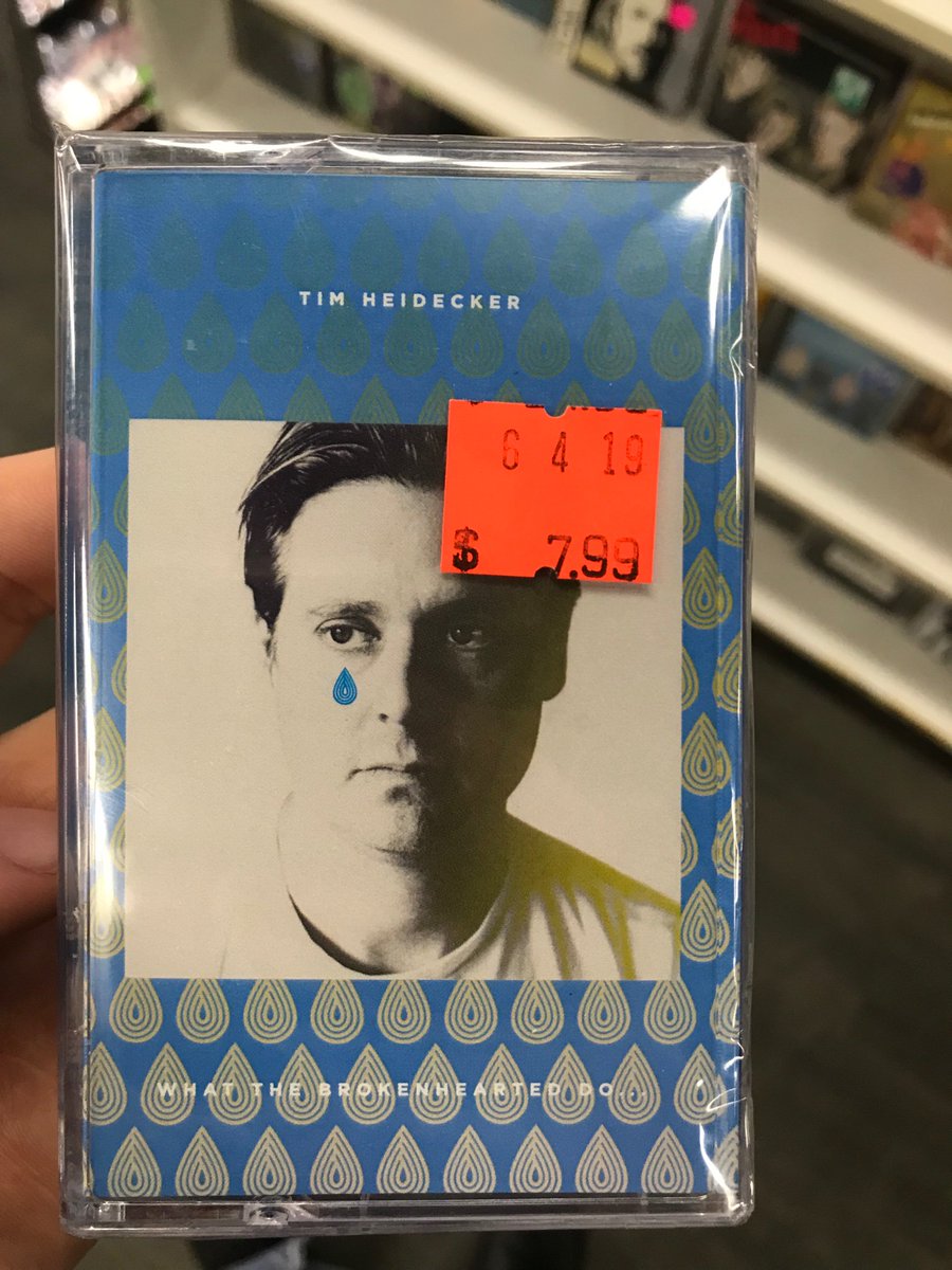 KevinRedding1's tweet photo. @timheidecker breaking in my cassette player with this bad boy https://t.co/J5HbRmuc1u