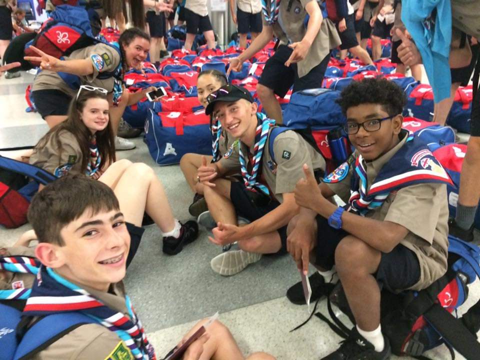 The Blue Bears safely landed ✈ Let's hit New York! 🍎🗽 #unit62 #otm #OnTheMove #ukcontingent <a href="/ukcontingent/">UK Contingent 🇬🇧⚜️</a> <a href="/BerkshireScouts/">Berkshire Scouts</a>