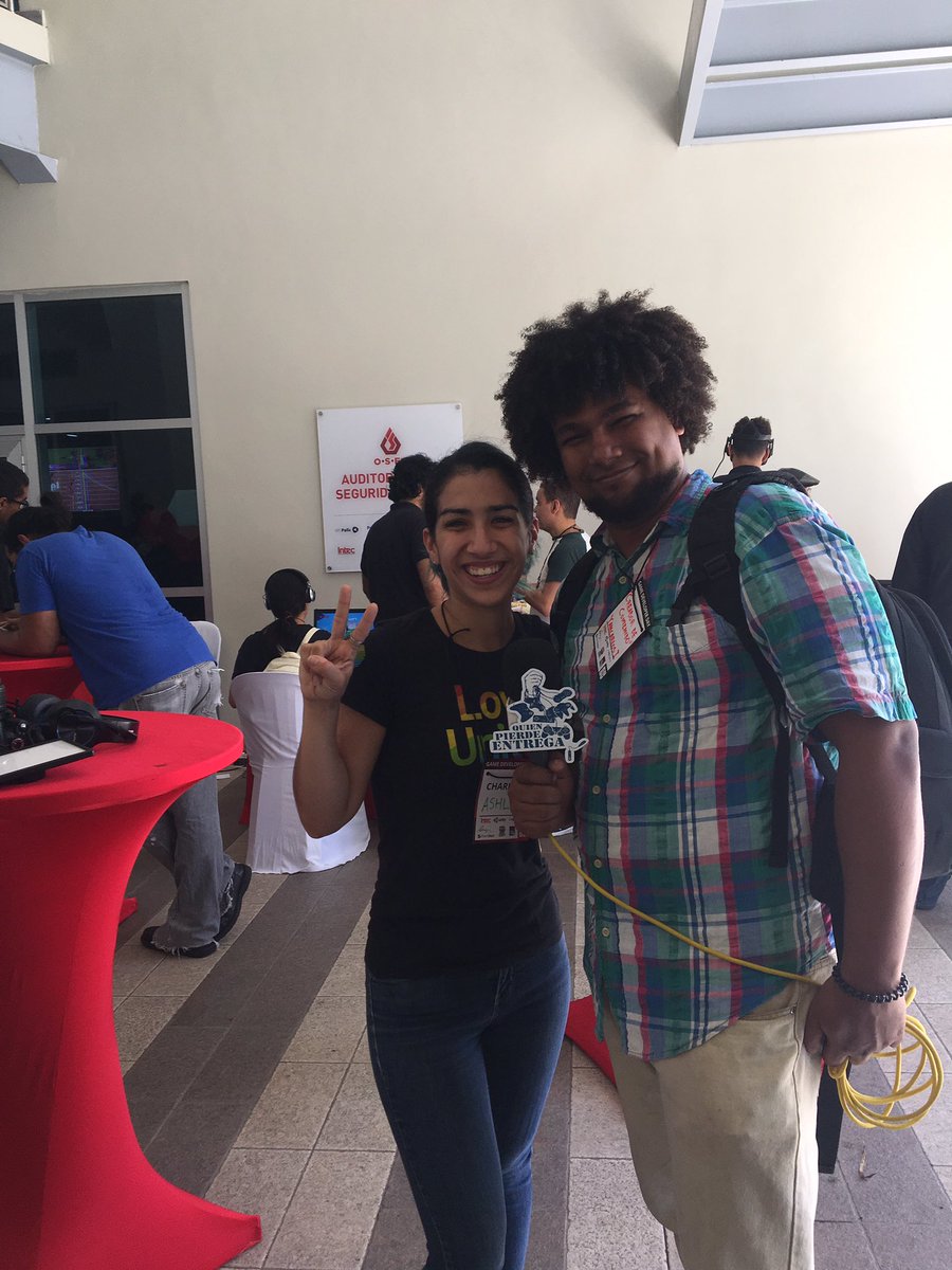 pierdeentrega's tweet photo. Entrevistamos @avashly con su charla sobre #Unity en el #GameDevelopersDay en @intecrd https://t.co/YPdWOA8tN6
