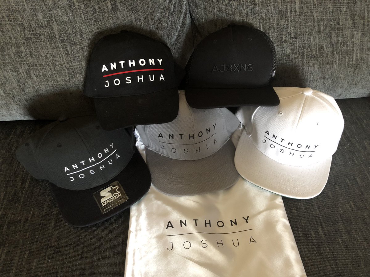 SallyShorty89's tweet photo. AJ hat game strong 👊🏽🥊 @anthonyfjoshua @AJBXNG #AJBXNG https://t.co/EpgX7v18Wb