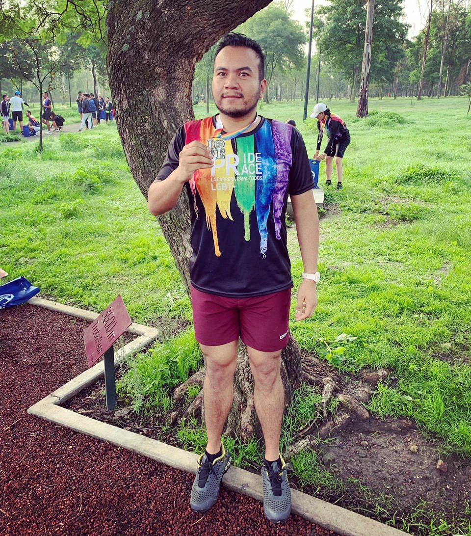Oscar_FloresMor's tweet photo. La quinta medalla en un mes @priderace_lgbt  #PrideRace #loveislove
Vamos por más 🏃🏃🏃🏃 https://t.co/QWaqMuexoY