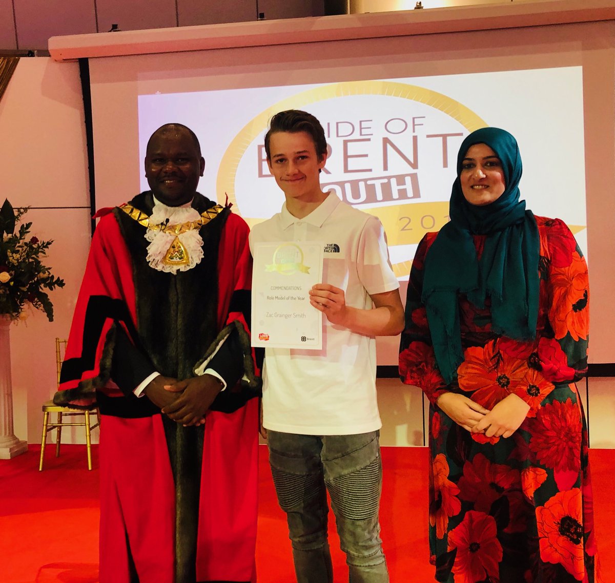 Congrats Zac ⁦<a href="/QPCS/">QPCS</a>⁩ receiving Role Model award for volunteering with ⁦<a href="/BrentSchoolsFA/">Brent Schools' FA</a>⁩ &amp; ⁦<a href="/P_FredericaPS/">Princess Frederica CE VA Primary School</a>⁩ football. Thanks team ⁦<a href="/Brent_Council/">Brent Council</a>⁩ ⁦<a href="/mayorofbrent/">Mayor of Brent 2025/26</a>⁩ ⁦@Krupesh4Brent⁩ ⁦<a href="/carolyndowns8/">carolyn downs</a>⁩   #PrideofBrentYA
