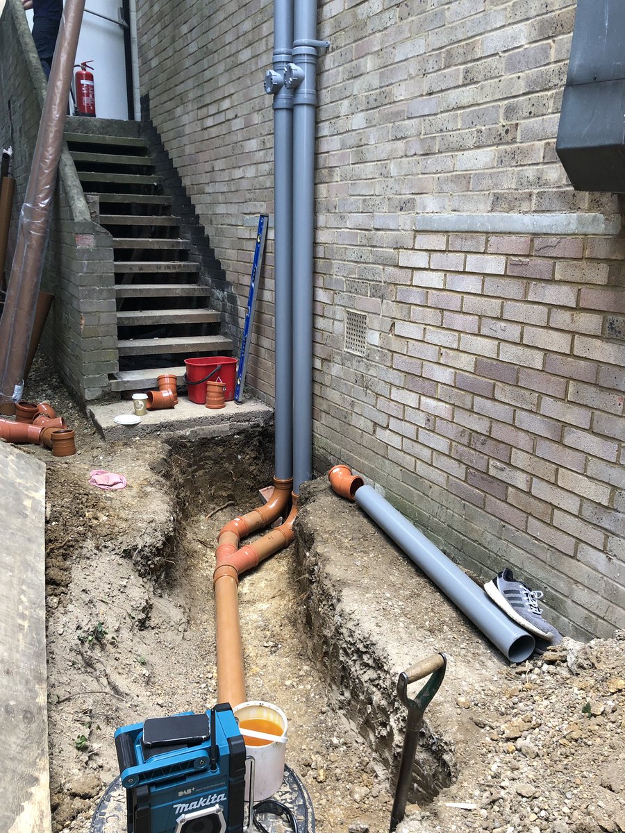 DrainJet's tweet image. Drainage installation central London industrial estates