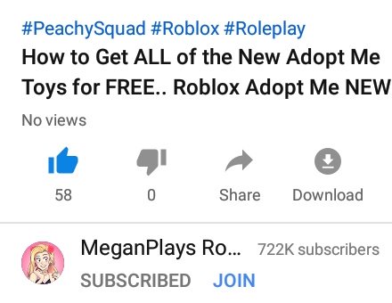 Megoon On Twitter How To Get All Of The New Adopt Me Toys For Free Roblox Adopt Me New T Https T Co Jjwj5yfzs9 Via Youtube - all roblox toy codes 0 views