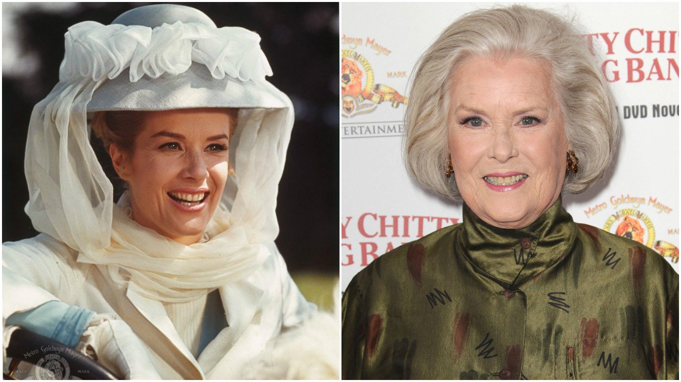 Happy birthday to Sally Ann Howes, 89, who played Truly Scrumptious in 1968 film Chitty Chitty Bang Bang. COYS 