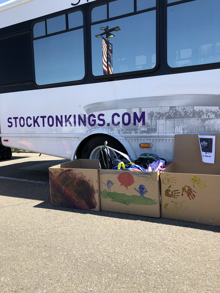 gcrms's tweet photo. Come donate!! Look at the boxes the @gcrms kids painted filling up https://t.co/uHLoobMkUR