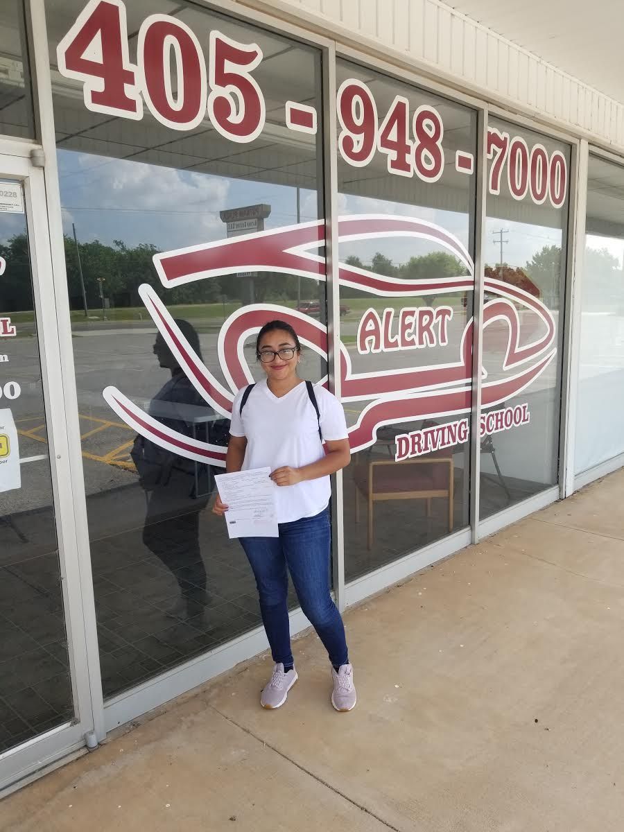 alertdrivingok's tweet image. Congratulations to Leonely, Ada and Socrates who passed their driver's license test!
Do you know an individual who could benefit from a driver's education course? We offer gift certificates. Call today (405) 948-7000
#alertdriving #driversed #newlylicensed