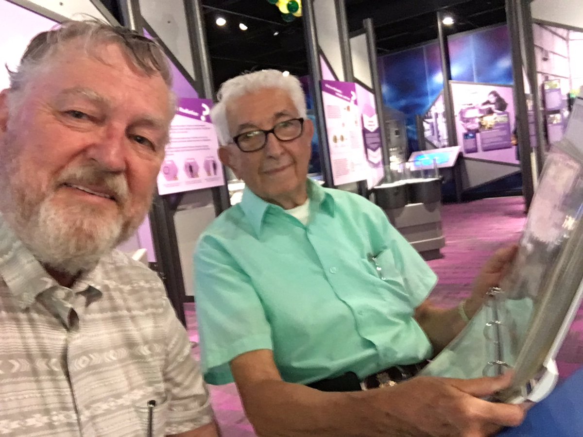 SmithDRay's tweet image. Don’t miss an opportunity to meet someone who worked on the Apollo program, Charles McAllister, at #AMSE!